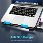 Purchase Sounce Snowstorm Professional Laptop computer Cooling Pad | 6 Excessive-Pace Followers | 7 RGB Modes | Adjustable Peak | Quiet 1800-2400 RPM Operation | Twin USB Ports | Suits Laptops as much as 17.3 Inches - Greatest Value India | AskMeFlash - Image 5