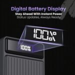 Purchase Portronics Luxcell B 20K Superior 20000 mAh Energy Financial institution with 22.5W Max Output, LED Battery Show, 22.5w Mach USB-A , 20w Kind C PD Output, Kind C Enter, Wake Up Button, Black - Finest Value India | AskMeFlash - Image 4