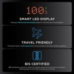 Purchase URBN 20000 mAh 65W Extremely Volt Energy Financial institution | Twin Output | PD + QC Suitable | LED Show | Two-Approach Quick Cost | Go-By means of Charging | for MacBook Air, iPhone, Samsung, Android & Extra (Gray) - Greatest Value India | AskMeFlash - Image 10