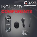 Purchase Quba QEYE Wi-fi Video Door Bell for Residence Most important Door-2MP FHD Digital camera with Night time Imaginative and prescient doorbell-120° Large Angle Movement Sensor-2-Approach Audio Communication-WiFi Smartphone Management-2 Yr Guarantee - Finest Value India | AskMeFlash - Image 8
