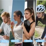 Purchase Open-Ear Bluetooth Bone Conduction Sport Headphones Sweat Resistant Wi-fi Earphones Open Ear Earbuds Wi-fi Bluetooth Headset with Mic for Health Exercises Working,Constructed-in Mic,with Hair Band - Finest Value India | AskMeFlash - Image 8