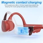 Purchase Bone Conduction Headphones - Bluetooth 5.4 & 32GB Reminiscence MP3 Participant IP68 Waterproof Headphones for Swimming, Bone Conduction with Mic Open Ear Operating Headphone for Swimming, Operating, Biking (Purple) - Finest Worth India | AskMeFlash - Image 7