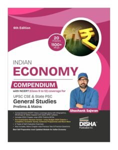 Purchase Disha Indian Economic system Compendium with NCERT (Class 9 to 12) protection for UPSC IAS & State PSC Basic Research Prelims & Mains Exams 1th Version | Civil Providers – Greatest Value India | AskMeFlash