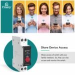 Purchase Finery® 63A WiFi Good Change with Energy Monitoring for EV Charger, AC, Geyser, Water Pump, Room Heater Heavy Obligation - Timer, Scheduler, Works Offline, family electrical energy utilization monitoring - Finest Value India | AskMeFlash - Image 4