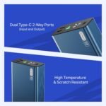 Purchase Boat EnergyShroom PB465 Turbo X 20000mAh Energy Financial institution, 65W Turbo Quick Charging, Twin Kind-C 2-Approach Ports, LED Battery & Charging Indicators, Compact & Light-weight for Laptop computer & Cell (Navy Blue) - Finest Worth India | AskMeFlash - Image 8
