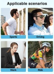 Purchase Bone Conduction Headphones, Wi-fi Open-Ear Bluetooth 5.3 with Mic - MP3 Play Constructed-in 32GB Reminiscence, IPX8 Waterproof Sports activities Headphones for Exercise Swimming Working - Finest Worth India | AskMeFlash - Image 7