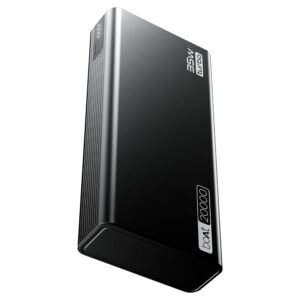 Purchase Boat Energyshroom PB435 20000 mAh 35W Tremendous Quick Charging Energy Financial institution, Sensible 12 Layer Safety (4X Output Ports, Helps Android, iPhone, Tablets, Earbuds, and many others.) (Onyx Black) – Finest Worth India | AskMeFlash
