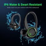 Purchase Bluetooth Earbuds 5.4 40hrs Playtime Wi-fi Charging Case Digital Show Sport Ear Buds with Earhooks Deep Bass IP6 Waterproof Over-Ear Earphones for Cellphone Laptop computer - Greatest Worth India | AskMeFlash - Image 6
