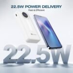 Purchase BonKaso 20000mAh Energy Financial institution 22.5W PD Quick Charging with Constructed-in Sort-C Cable, USB-A & Sort-C Output, Digital LED Show, Slim Transportable Charger for iPhone, Android, Tablets – White - Finest Worth India | AskMeFlash - Image 4