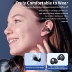 Purchase Techking 15 Years Guarantee Bone Conduction Bluetooth 5.3 Open-Ear Clip Headphones | Extremely-Gentle Wi-fi Earbuds for Sports activities, Journey & Every day Use | Safe Match & HD Sound - Greatest Value India | AskMeFlash - Image 3