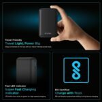 Purchase URBN 20000 mAh Premium Version Nano Energy Financial institution | Two-Approach 22.5W Tremendous Quick Charging | Pocket Measurement| Twin Sort C Energy Supply (PD) Output + 1 USB Output for Fast Cost (Black) USB Sort-C Enter - Finest Value India | AskMeFlash - Image 9