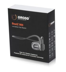 Purchase GRODD BEATZ 900 Open Ear Air Conduction Headphones with Superior Air Conduction Expertise BT5.3, Twin Mic, Twin Pairing, ENC, IPX5, Contact Management, Bluetooth, Black - Greatest Worth India | AskMeFlash - Image 7