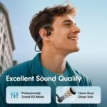 Purchase Bone Conduction Headphones, Open Ear Headphones, Superior Sound Wi-fi Bluetooth Working Headphones 10H Playtime, Comfy Match Waterproof for Music, Exercises, Journey - Finest Value India | AskMeFlash - Image 3