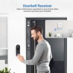 Purchase Wi-fi Video Doorbell Digital camera, 2.4G WiFi Solely, Indoor/Outside Surveillance, Sensible AI Human Detection, 2-Method Speak, Evening Imaginative and prescient, Dwell View, Cloud Storage (Offered Individually) - Finest Worth India | AskMeFlash - Image 9