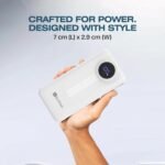 Purchase BonKaso 20000mAh Energy Financial institution 22.5W PD Quick Charging with Constructed-in Sort-C Cable, USB-A & Sort-C Output, Digital LED Show, Slim Transportable Charger for iPhone, Android, Tablets – White - Finest Worth India | AskMeFlash - Image 7