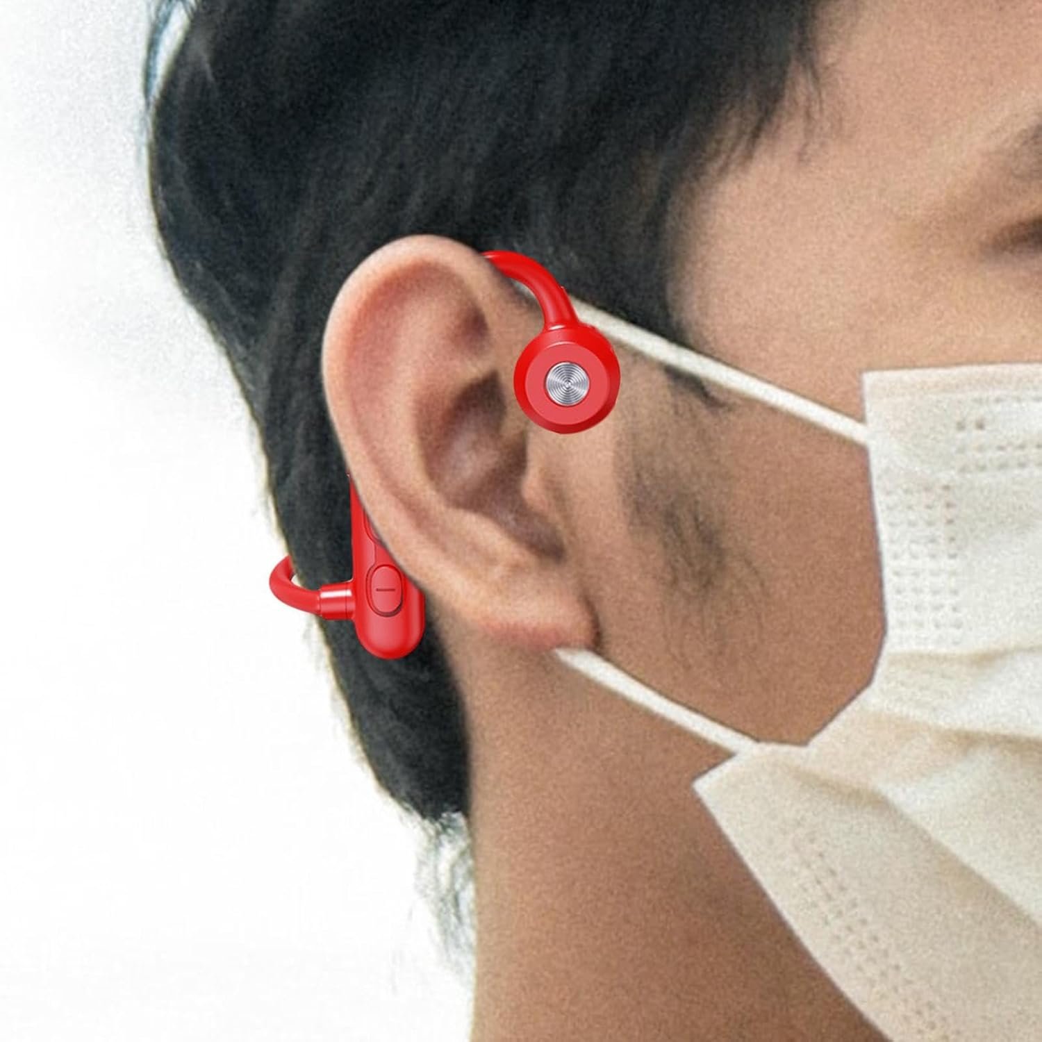 Purchase Waterproof Air Conduction Headphones 8H Taking part in time for Biking Health club Working Crimson|Open-Ear Air Conduction Headphones — Bluetooth 5.3 Neckband Sports activities Headset, 7–8 hr Playback - Finest Value India | AskMeFlash - Image 5