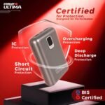 Purchase Eveready Ultima Energy Financial institution PB 21, 20,000mAh, 22.5W Quick Charging, Twin Output, USB-C & USB-A, Overcharging Safety, Appropriate with iPhone, Android & Qi Units, Contains Cable & Guarantee, Gray - Greatest Value India | AskMeFlash - Image 8
