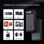 Purchase Portronics Luxcell B 20K Superior 20000 mAh Energy Financial institution with 22.5W Max Output, LED Battery Show, 22.5w Mach USB-A , 20w Kind C PD Output, Kind C Enter, Wake Up Button, Black - Finest Value India | AskMeFlash - Image 6