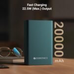 Purchase ZEBRONICS EnergiTank 20MR1, Steel Energy Financial institution, 20000 mAh, 22.5W Tremendous Quick Charging PD 3.0 (PPS), Twin Kind C & USB Port, LED Indicator, for iPhone, Android, Tablets, Airpods (Olive) - Greatest Value India | AskMeFlash - Image 2