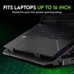 Purchase SpinBot Airflow X10 Laptop computer Cooling Pad with Twin Followers | Low Noise 30dB | 4-Degree Adjustable Stand | 2 USB Ports with Velocity Management | Cooling Stand for Gaming & Work Laptops as much as 17" - Greatest Worth India | AskMeFlash - Image 5