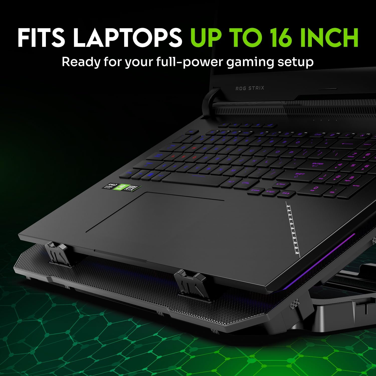 Purchase SpinBot Airflow X10 Laptop computer Cooling Pad with Twin Followers | Low Noise 30dB | 4-Degree Adjustable Stand | 2 USB Ports with Velocity Management | Cooling Stand for Gaming & Work Laptops as much as 17" - Greatest Worth India | AskMeFlash - Image 5