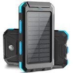 Purchase Photo voltaic Energy Financial institution Transportable Charger 20000mah Waterproof Battery Backup Charger Photo voltaic Panel Charger with Twin LED Flashlights and Compass for iPhone Android CellPhones – Greatest Value India | AskMeFlash