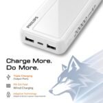 Purchase Philips 20000mAh 22.5W Quick Charging Energy Financial institution (Alba White) with Digital LED Show | Sort-C & USB-A Enter/Output | 3 Output Ports | Lithium Polymer | Moveable for Cellular, Pill & Earbuds - Finest Value India | AskMeFlash - Image 7