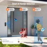 Purchase Video Doorbell Digital camera Wi-fi with AI Detection - Night time Imaginative and prescient, PIR Movement Alerts, Constructed-in Chime, IP65 Weatherproof, Cloud Storage - Greatest Worth India | AskMeFlash - Image 3
