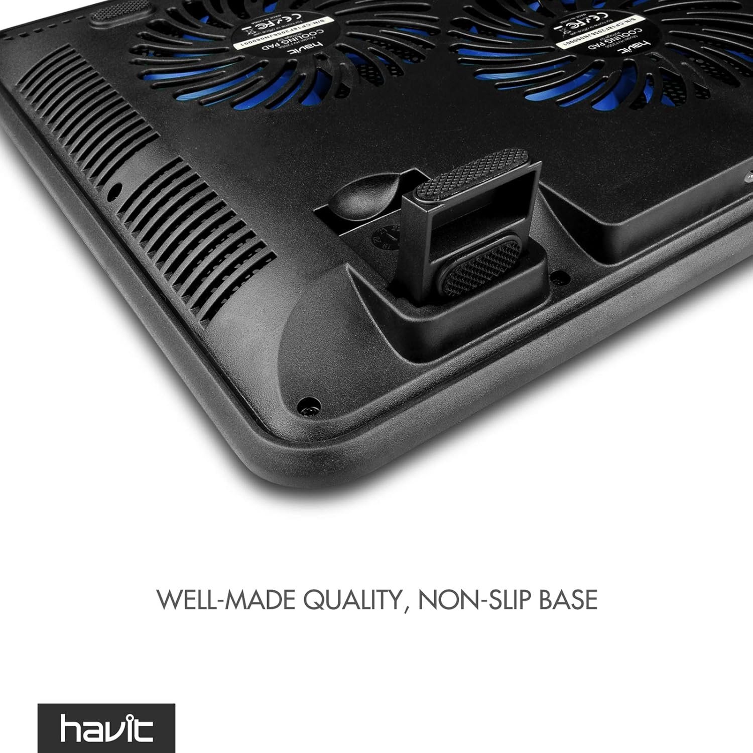 Purchase HAVIT Cooling Pad Pc Laptop computer Cooler with 3 Quiet Followers and a pair of USB Ports, Moveable Cooling Stand with LED Gentle for 15.6-17 Inch Laptop computer(Blue) - Greatest Value India | AskMeFlash - Image 8