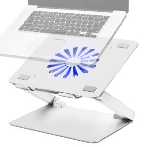 Purchase SOUNDANCE Laptop computer Cooling Pad with Low-Noise Fan and three.0 USB Hubs, Ventilated Laptop computer Cooler Forestall Overheating, Ergonomic Laptop computer Stand Help As much as 17” Gaming Pocket book Laptop, Aluminum – Greatest Value India | AskMeFlash