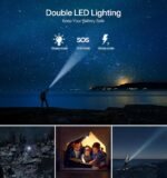 Purchase Nuynix Photo voltaic Charger, 20000mAh Moveable Photo voltaic Energy Financial institution - IPX5 Waterproof with Constructed-in Photo voltaic Panel and LED Flashlight, Photo voltaic Cellphone Charger - Greatest Value India | AskMeFlash - Image 5