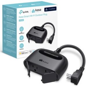 Purchase Kasa Matter Sensible Outside Plug, Twin Outlet, IP64 Climate Resistance, Works with Apple HomeKit, Amazon Alexa, Google Residence, SmartThings, 15A/1800W Max, ETL Licensed, 2.4G Wi-Fi Solely, EP40M – Greatest Worth India | AskMeFlash