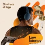Purchase Noise Two Wi-fi On Ear Headphones with 50 Hours Playtime, Low Latency(as much as 45ms), 4 Play Modes, Twin Pairing, BT v5.3 (Daring Black) - Finest Value India | AskMeFlash - Image 4