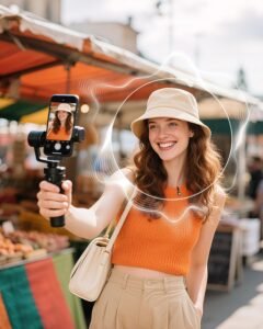 Purchase GRENARO P11 Wi-fi Mic for YouTube with 3-Degree Noise Discount,Mic for YouTube Wi-fi with 52H Charging Case for Android/iOS, Hidden Design Appropriate for Fb, Dwell Streaming, Vlogging - Greatest Value India | AskMeFlash - Image 6