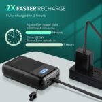 Purchase AGARO Spark 20000 mAh Compact Energy Financial institution, 45W PD & 22.5W QC Output for Smartphones, Moveable, USB A & PD Output, USB C Enter, Superfast Cost Know-how for Android, iPhones, Tablets & Headphones - Finest Value India | AskMeFlash - Image 6