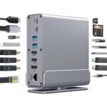 Purchase ETZIN USB C Docking Station Twin/Triple Monitor, 16 in 1 USB C Hub Multiport Adapter with Twin 4K HDMI/DisplayPort/7 USB Ports/100W PD/Audio/SD/TF/Ethernet, Docking Station for Home windows.EPL-1568A – Finest Worth India | AskMeFlash