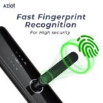 Purchase Aziot Essence Digital Fingerprint Door Lock – Excessive-Safety Digital Keyless Entry with Fingerprint, Passcode, RFID, and Handbook Key Entry - Finest Worth India | AskMeFlash - Image 3