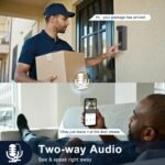 Purchase Video Doorbell Digital camera Wi-fi with AI Detection - Night time Imaginative and prescient, PIR Movement Alerts, Constructed-in Chime, IP65 Weatherproof, Cloud Storage - Greatest Worth India | AskMeFlash - Image 2