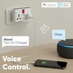 Purchase Aziot 4 Manner Sensible Multi-Plug Adaptor (WiFi+BLE) | 2 Common Sockets | 6Amp | Appropriate with Alexa and Google Assistant - Greatest Value India | AskMeFlash - Image 8