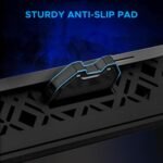 Purchase Ant Esports NC210 Gaming Laptop computer Cooler for 10–15.6 Inch Laptops | Laptop computer Cooling Pad RGB with 6 Followers | Adjustable Peak Stand | Twin USB Ports | Excessive Pace Silent Pocket book Cooling Pad - Finest Worth India | AskMeFlash - Image 7