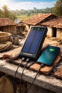 Purchase THANDAR 10000mAh Photo voltaic Energy Financial institution Quick Charging Waterproof Twin USB with LED Show, Outside Transportable Charger with Kind-C Cable - Finest Value India | AskMeFlash - Image 7