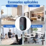 Purchase Video Doorbell Digital camera Wi-fi with AI Detection - Night time Imaginative and prescient, PIR Movement Alerts, Constructed-in Chime, IP65 Weatherproof, Cloud Storage - Greatest Worth India | AskMeFlash - Image 4
