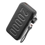 Purchase Ambrane 20000mAh Powerbank with in-Construct Sort C Cable, 22.5W Quick Charging, USB & Sort C Output, Energy Supply, Fast Cost for iPhone, Android Cellular & Tablets, Earbuds, (Stylo N20, Black) – Finest Value India | AskMeFlash