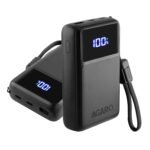 Purchase AGARO Spark 20000 mAh Compact Energy Financial institution, 45W PD & 22.5W QC Output for Smartphones, Moveable, USB A & PD Output, USB C Enter, Superfast Cost Know-how for Android, iPhones, Tablets & Headphones – Finest Value India | AskMeFlash