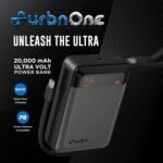 Purchase URBN 20000 mAh 65W Extremely Volt Energy Financial institution | Twin Output | PD + QC Suitable | LED Show | Two-Approach Quick Cost | Go-By means of Charging | for MacBook Air, iPhone, Samsung, Android & Extra (Gray) - Greatest Value India | AskMeFlash - Image 2
