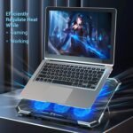 Purchase Dracula 60 Laptop computer Cooling Pad, Gaming Laptop computer Cooler with 6 * 1 Fairly Followers, Fan Velocity Controller 5 Top Adjustable Angle 2 USB Ports Suitable for Laptop computer, Pocket book as much as 17” - Greatest Worth India | AskMeFlash - Image 2