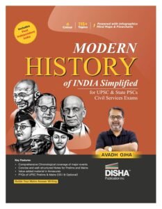 Purchase Disha Trendy Historical past of India Simplified by Avadh Ojha for UPSC & State PSC Civil Providers Exams | 4 colour Guide Powered with Infographics, Mindmaps, Photos & Tables | Consists of Submit Unbiased India – Finest Value India | AskMeFlash
