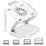 Purchase SOUNDANCE Laptop computer Cooling Pad with Low-Noise Fan and three.0 USB Hubs, Ventilated Laptop computer Cooler Forestall Overheating, Ergonomic Laptop computer Stand Help As much as 17” Gaming Pocket book Laptop, Aluminum - Greatest Value India | AskMeFlash - Image 2