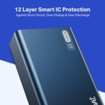 Purchase Boat EnergyShroom PB465 Turbo X 20000mAh Energy Financial institution, 65W Turbo Quick Charging, Twin Kind-C 2-Approach Ports, LED Battery & Charging Indicators, Compact & Light-weight for Laptop computer & Cell (Navy Blue) - Finest Worth India | AskMeFlash - Image 6