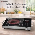 Purchase DIGISMART Induction Cooktop Emerald 2200W | 7 Preset Menus | Digital Contact Management | Infrared Glass Prime | Auto-Off Security | Pan Sensor | Power Environment friendly Induction Range with Grill Rack - Greatest Value India | AskMeFlash - Image 3
